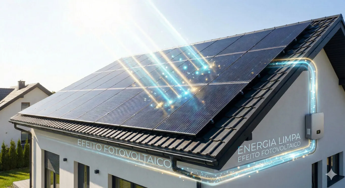 Como os painéis solares funcionam?